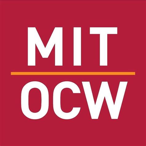 MIT OpenCourseWare 